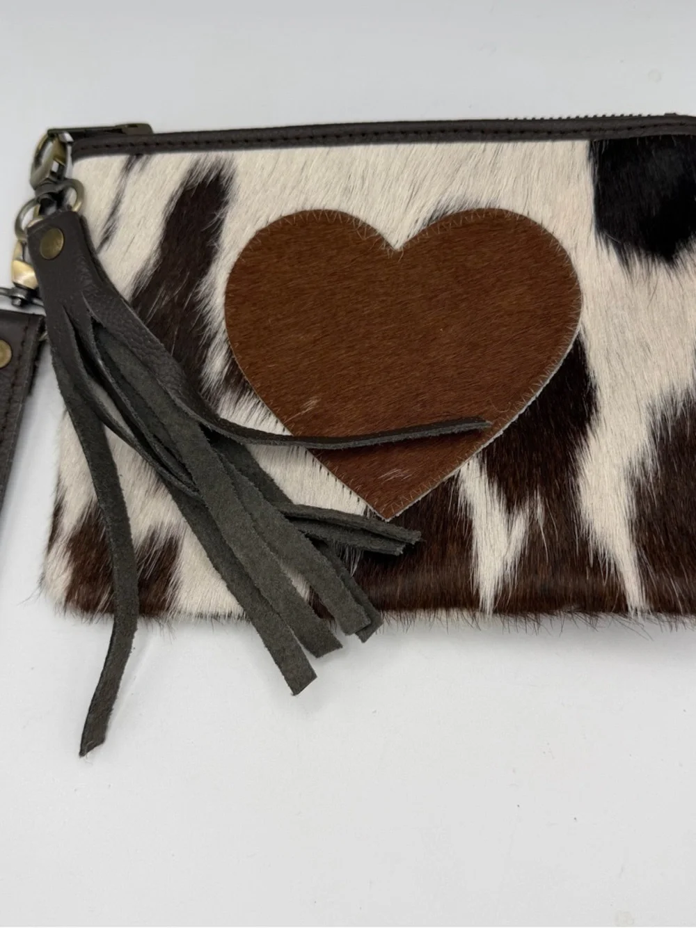 N/A cowhide wristlet